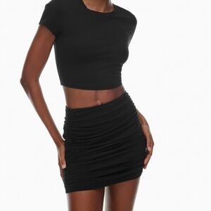 TNA chill Malibu skirt XS black